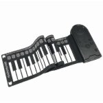 Piano electrique piano numrique 49 touches portable soft silicone rolling electronic keyboard piano ...
