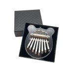 Piano a pouce kalimba - mini instrument de musique 8 tons avec bo�te - cadeau