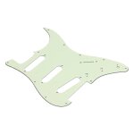 Pick guard guitare electrique 3 couches 11 trous pvc pick guard scratch plate pour guitare st