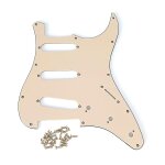 Pickguard basse 11 trous, plaque a gratter 3 plis, garde - boue standard pour instrument de musique