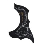 Pickguard - guitare acoustique - acoustique, auto - adh�sif, noir