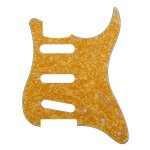 Pickguard pour guitare electrique 11 trous sss strat, plaque a gratter et vis pour pi�ces de rechange ...