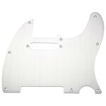 Pickguard de guitare tl 8 trous pickguard en mtal pour le remplacement standard du pickguard