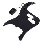 Pickguard préfilaire pb basse guitare avec bouton de pots projet corps kit d'assemblage pour précision ... Pickguard préfilaire pb basse guitare avec bouton de pots projet corps kit d'assemblage pour précision ...