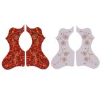 Pickguard en pvc auto adhsif pour guitare acoustique, impression de feux d'artifice, bricolage, 4 pices ...