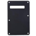 Pickguard tremolo cavity cover backplate back plate 3ply pour strat modern style electric guitar