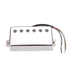 Pickup de pont humbucker style alnico 5 paf, son vintage pour guitare electrique lp les paul