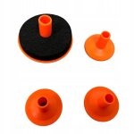 Pices dtaches pour pied de cymbale charleston, batterie musicale orange