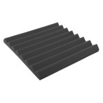 Pices / ensemble 50x50x5cm panneau de mousse acoustique traitement  domicile carreaux d'absorption ...