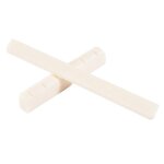 Pi�ces de guitare blanches 6 cordes guitare classique bone bridge saddle and nut set