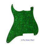 Pièces de guitare de qualité, pour gaucher, pickguard, 4 trous, matériau vierge pour style strat - type ... Pièces de guitare de qualité, pour gaucher, pickguard, 4 trous, matériau vierge pour style strat - type ...