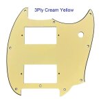 Pices de guitare pour - squier bullet mustang whit paf humbucker pickups, pickguard, options multicolores ...