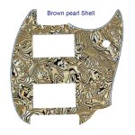 Pices de guitare pour - squier bullet mustang whit paf humbucker pickups, pickguard, options multicolores ...