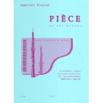 Gabriel piern� : piece in g minor (oboe and piano) - conducteur hautbois et piano 9790046075322 al7532 ...