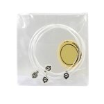 Pi�ce de rechange de cordes de ukul�l� en nylon blanc de 4 pi�ces / ensemble pour instrument de musique ...