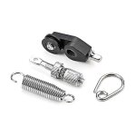 Pièces de rechange pour grosse caisse bricolage pédale de tambour en métal came a ressort avec tendeur ... Pièces de rechange pour grosse caisse bricolage pédale de tambour en métal came a ressort avec tendeur ...