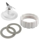 Pi�ces de rechange de lame avec capuchon de base de bocal et joint torique kit d'accessoires de joint ...