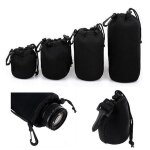 Pi�ces sac pochette en n�opr�ne souple sml xl pour appareil photo reflex num�rique canon nikon sony pentax ...