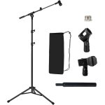 Pied de micro trépied au sol avec perche pour blue yeti shure sm58 sm57 sm48 samson q2u fifine k6 k688 ... Pied de micro trépied au sol avec perche pour blue yeti shure sm58 sm57 sm48 samson q2u fifine k6 k688 ...