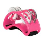 Pied tambourin son puissant r�glable rose, instrument de musique pour les spectacles et le chant, la ...