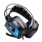 Pilote led 50mm clignotant vibration casque de jeu avec micro pour t�l�phone pc ordinateur