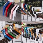Pince accordeur de guitare en alliage d'aluminium capo de d�clenchement professionnel pour instruments ...
