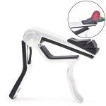 Pince accordeur de guitare en alliage d'aluminium capo de d�clenchement professionnel pour instruments ...