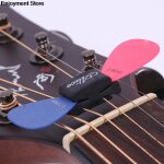 Pince a cordes pour plectres de guitare, 1 pièce, accessoires de guitare, support en caoutchouc noir, ... Pince a cordes pour plectres de guitare, 1 pièce, accessoires de guitare, support en caoutchouc noir, ...