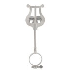 Pince a partitions pour clarinette argentée, support a pince, lyre, instrument de musique en laiton pour ... Pince a partitions pour clarinette argentée, support a pince, lyre, instrument de musique en laiton pour ...