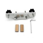 Pince de pont de guitare en m�tal alliage d'aluminium outil de liaison de pont de guitare acoustique