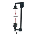 Pince de support universelle pour microphone a condensateur, pince pour saxophone, violon, clarinette, ... Pince de support universelle pour microphone a condensateur, pince pour saxophone, violon, clarinette, ...