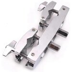 Pince de tambour 2 trous argent multi clamp cymbale support support de montage pour tambours cowbell ...