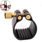 Pince pour t�te de saxophone alto, pince souple, pince en cuir, pince pour anche, pince pour clarinette ...