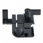 Pince à tige simple de 15 mm avec griffe porte - accessoire pour appareil photo reflex numérique 1254 ... Pince à tige simple de 15 mm avec griffe porte - accessoire pour appareil photo reflex numérique 1254 ...