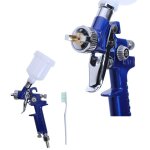 Pistolet de peinture  air, mini pistolet de pulvrisation  buse h 2000 mm / 0. 8mm, outils lectriques ...