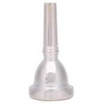Placage d¿argent 12c universal alto trombone embouchure instrument de musique accessoire Placage d¿argent 12c universal alto trombone embouchure instrument de musique accessoire