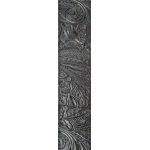 Planet waves sangle de guitare en cuir estamp� planet waves, coloris noir