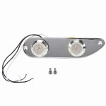 Plaque de contrôle de basse electrique avec boutons pour fender 51 p accessoires de pièces de guitare ... Plaque de contrôle de basse electrique avec boutons pour fender 51 p accessoires de pièces de guitare ...
