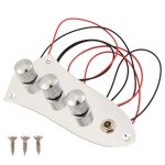 Plaque de contr�le pr�c�bl�e pour guitare basse jazz, carte de contr�le de basse j charg�e avec faisceau ...