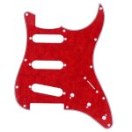 Plaque de guitare electrique couverture avant de protection de guitare pour accessoires de guitare, rouge ...