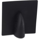 Plaque murale passe - cble noire de chez sky satellites - permet de garder vos cbles entrants et sortants ...