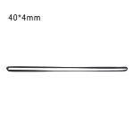 Platine en caoutchouc de 5mm de large, courroie d'entranement plate de remplacement pour tourne - disque ...