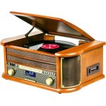 Platine disque vinyle vintage bois avec radio bluetooth / fm / usb / rca / aux / télécommande / lecteur ... Platine disque vinyle vintage bois avec radio bluetooth / fm / usb / rca / aux / télécommande / lecteur ...