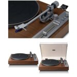 Platine vinyle bois vintage - bluetooth 5. 0 - cartouche ortofon 2m platine disque