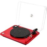 Platine vinyle elipson chroma 400 riaa rouge laqu�