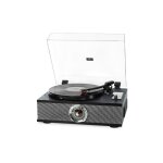 Platine vinyle halterrego all - in - one avec 2 hp intgrs / couvercle, rms 2 * 8w, 3 vitesses, lecteur ...