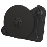 Platine vinyle hi - fi pro - ject vertical turntable e droitier om5e noir