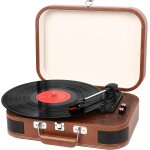 Platine vinyle, lecteur vinyles avec bluetooth usb aux haut - parleur stéréo intégré conception de valise ... Platine vinyle, lecteur vinyles avec bluetooth usb aux haut - parleur stéréo intégré conception de valise ...