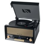 Platine vinyle muse mt - 110b bluetooth cd / fm / usb / aux noire