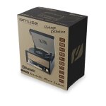 Platine vinyle muse mt - 110b bluetooth cd / fm / usb / aux noire Platine vinyle muse mt - 110b bluetooth cd / fm / usb / aux noire
